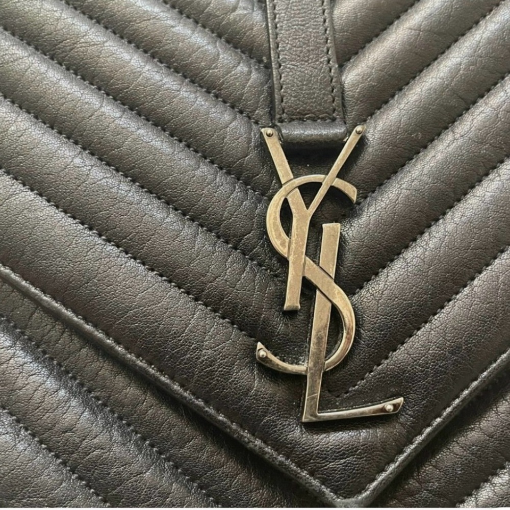 Yves Saint Laurent College Large Shoulder Bag - Picture 5 of 5